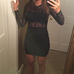 Dark Green Party dress